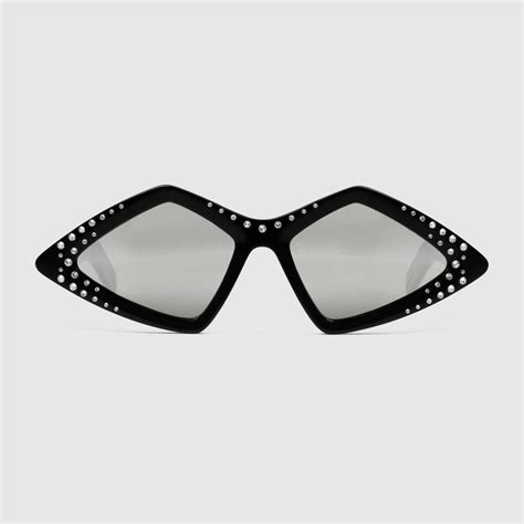 gucci sunglasses swarovski crystals|Gucci acetate sunglasses.